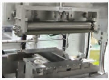 Attaching section