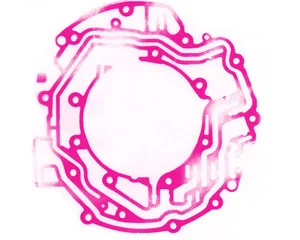 Fig 2: Quickly Developed, Fujifilm Prescale ® Dramatically Reveals a Complete Pressure Map