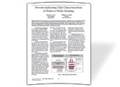 Pressure-Indicating Film Characterization Of Wafer-to-Wafer Bonding