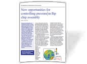 New Opportunities For Controlling Pressure In Flip Chip Assembly – Global SMT & Packaging