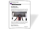 Nip Width Gage Roller Alignment Tool