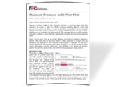 Measure Pressure With Thin Film