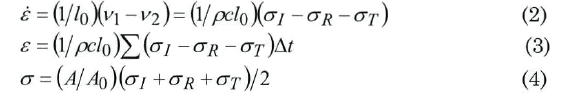 Stress waves in tests