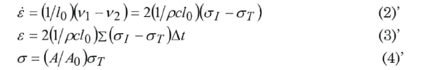 Stress waves in tests